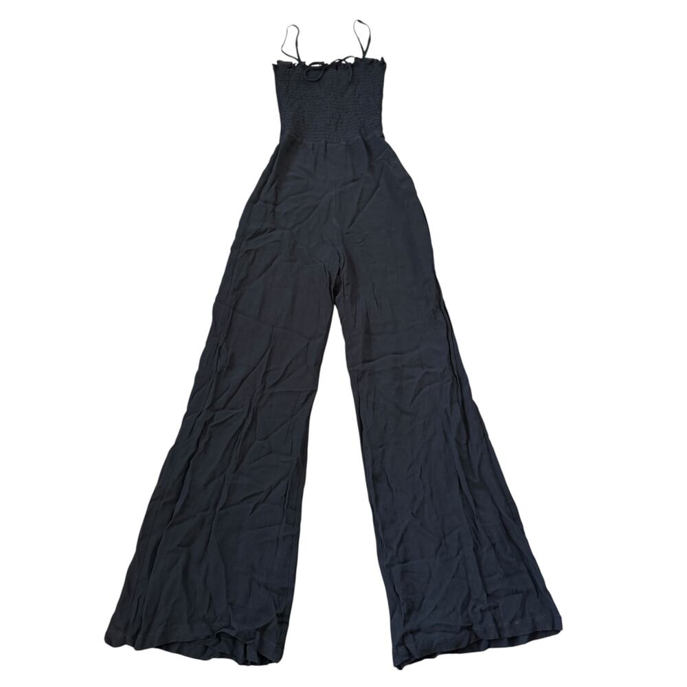 Reformation Pompano Jumpsuit Black